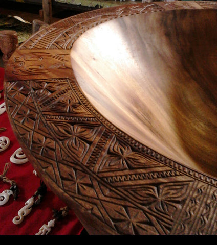 Hand Carved Tongan Kava Bowl (Kumete) - The Kava Roots bowl - Kava The Kava Roots - thekavaroots.com The Kava Roots - thekavaroots